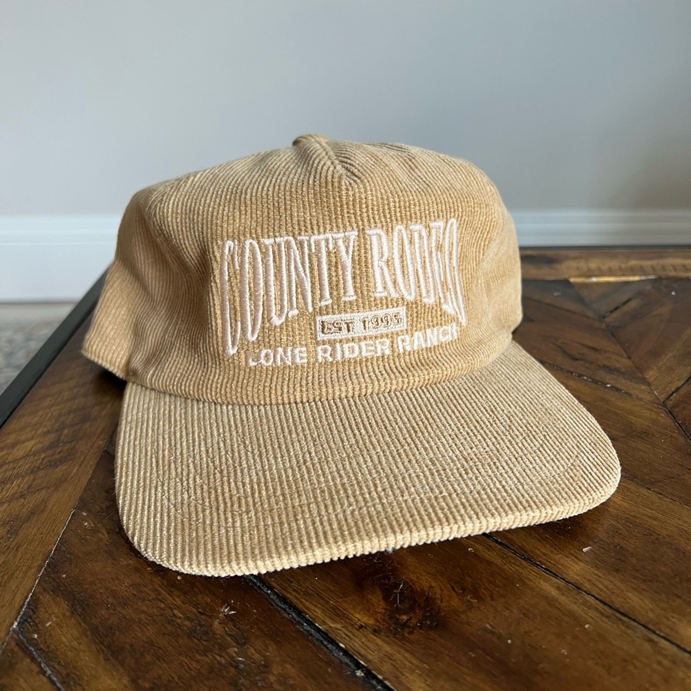 Lone Rider Ranch Corduroy Hat - Picture 3 of 5
